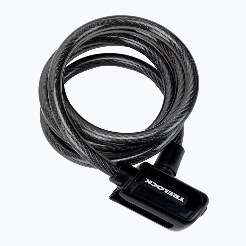 Zapięcie rowerowe Trelock S1 150/10 Coiled Cable Lock black