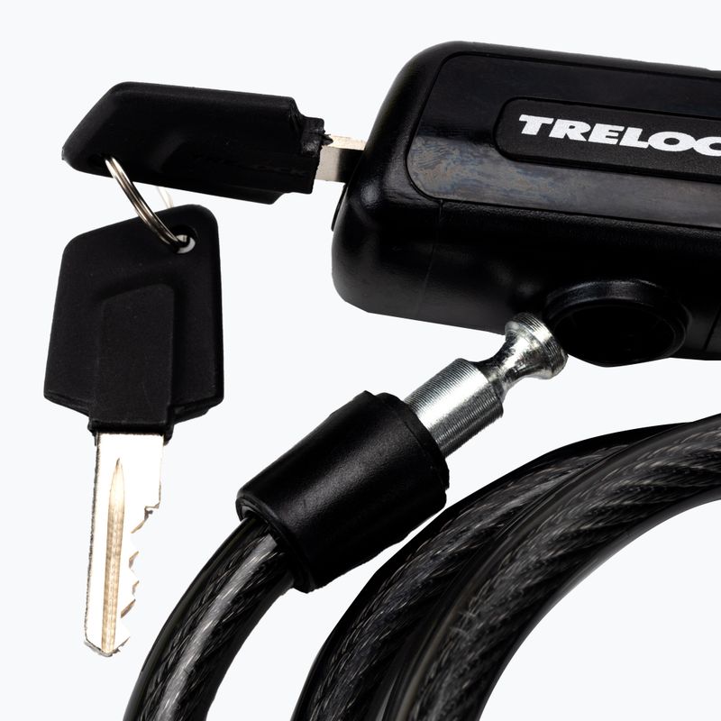 Zapięcie rowerowe Trelock S1 150/10 Coiled Cable Lock black 2