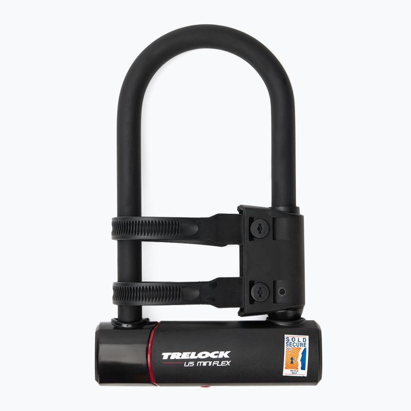 Zapięcie rowerowe Trelock U5 Mini Flex U-Lock black