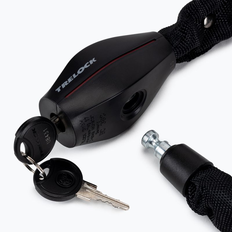 Zapięcie rowerowe Trelock BC 380/85 Chain Lock black 3