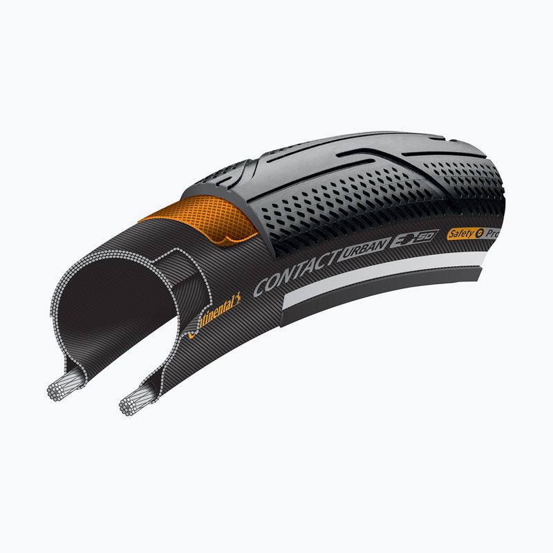 Opona rowerowa Continental Contact Urban 700 x 37C black 5