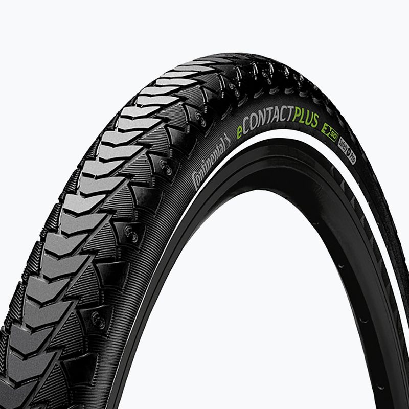 Opona rowerowa Continental eContact Plus wire 27.5 x 2.5 black/reflex