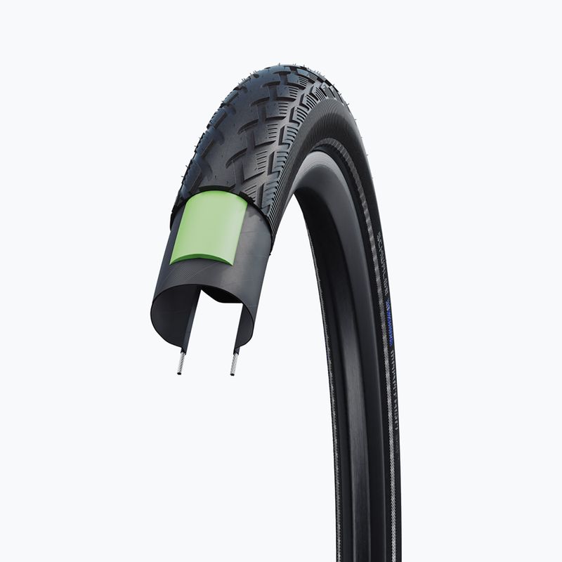 Opona rowerowa SCHWALBE Marathon Green Guard Addix 28 x 1.50 black reflex 3