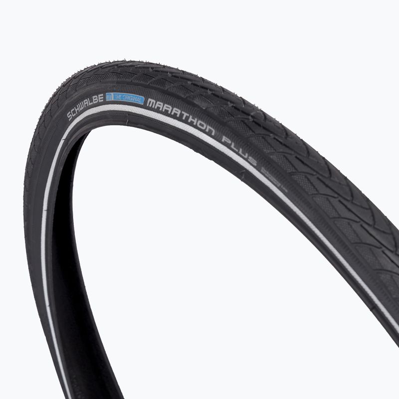 Opona rowerowa SCHWALBE Marathon Plus Smart Guard Addix 28 x 1.50 black reflex 2