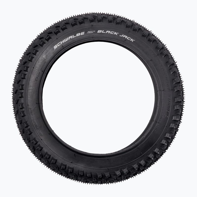 Opona rowerowa SCHWALBE Black Jack K-Guard Black N Roll 18 x 1.90 black 4