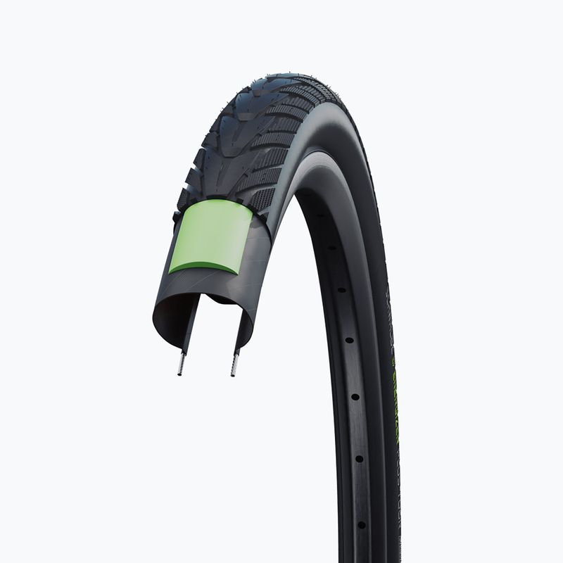 Opona rowerowa SCHWALBE Energizer Plus Green Guard Addix E 28 x 1.75 black reflex 5