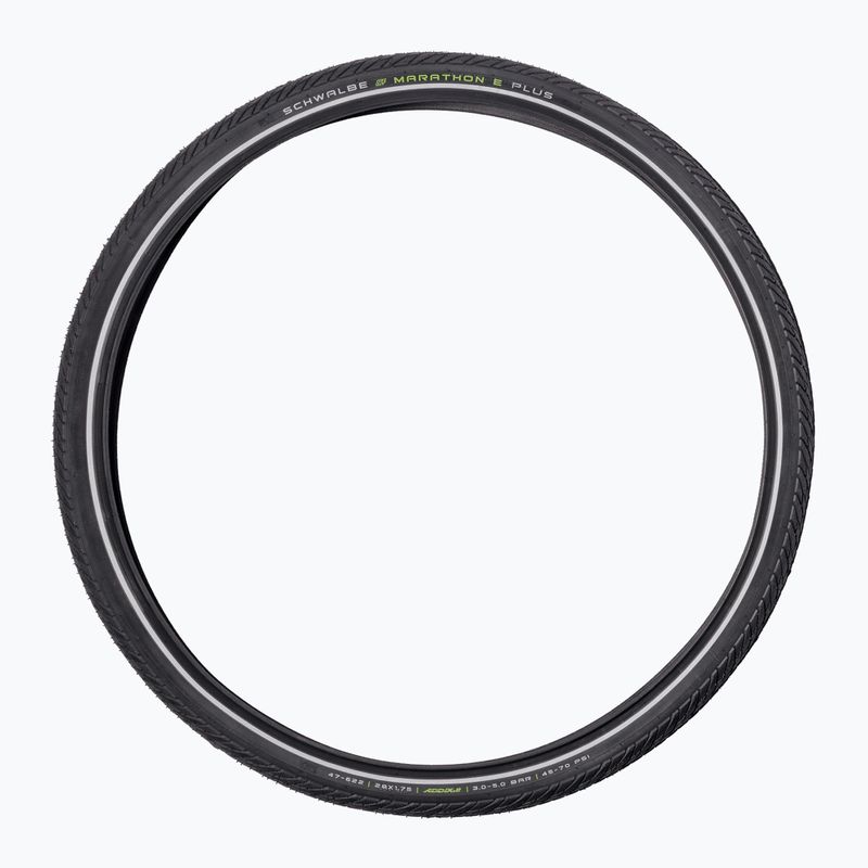 Opona rowerowa SCHWALBE Marathon E-Plus Smart Dualguard Addix E 28 x 1.75 black reflex 3