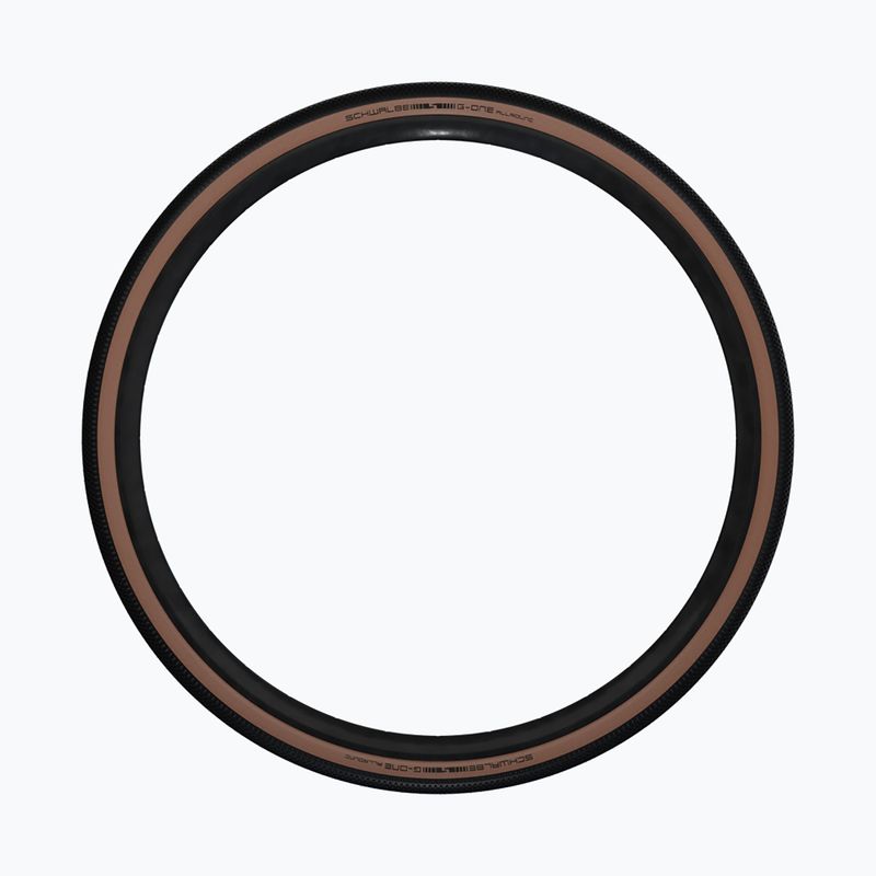 Opona rowerowa SCHWALBE G-One Allround Raceguard Addix 28 x 1.35 bronze sidewall 3
