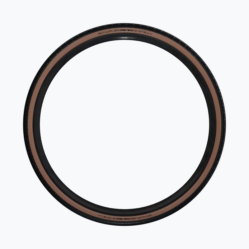Opona rowerowa SCHWALBE G-One Bite Raceguard Addix 28 x 1.70 bronze sidewall 3