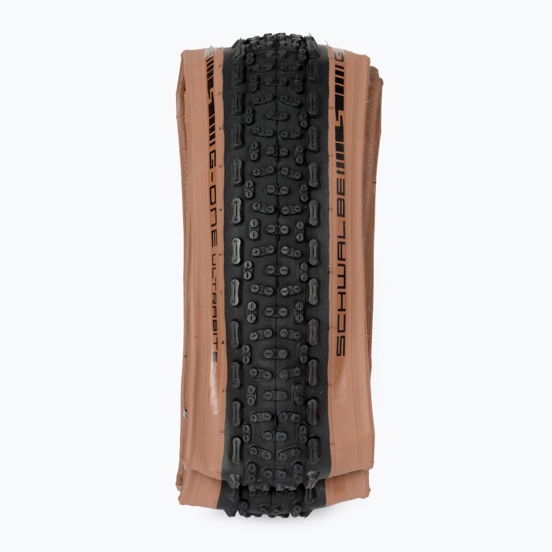 Opona rowerowa SCHWALBE G-One Ultrabite Raceguard Addix bronze 28 x 1.50 sidewall 2
