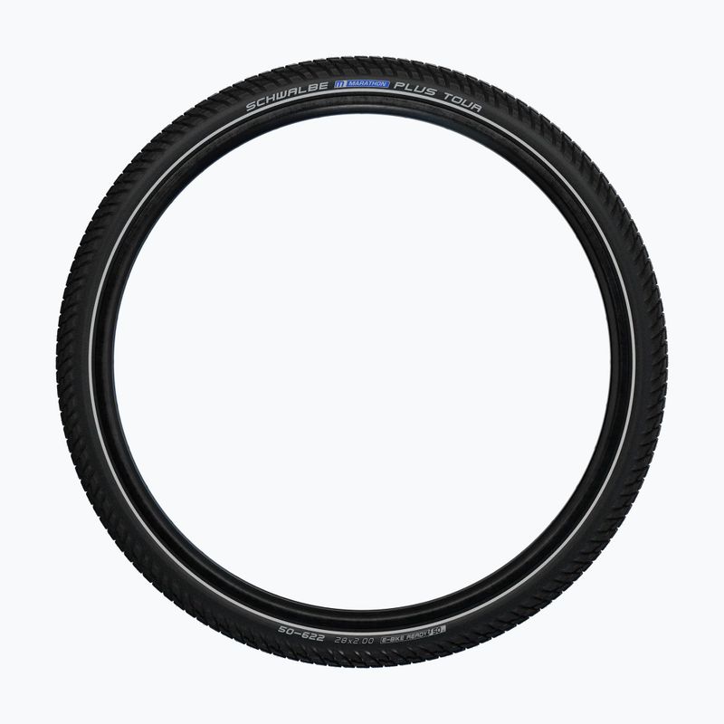 Opona rowerowa SCHWALBE Marathon Plus Tour Smart DualGuard Addix E 28 x 1.75 black reflex 2
