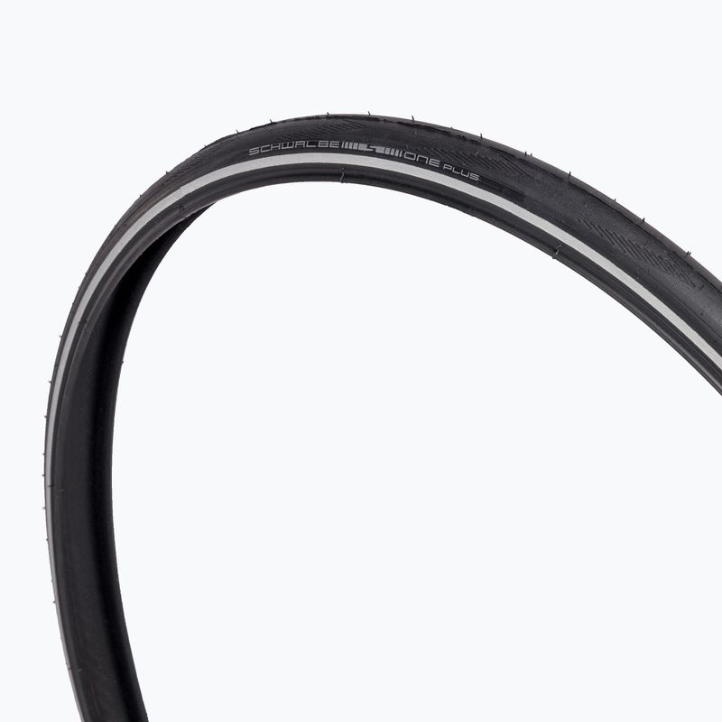 Opona rowerowa SCHWALBE One Plus Smart Guard Addix 700 x 28C black reflex 2