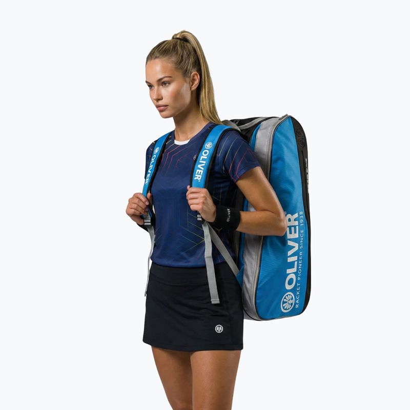 Torba do squasha Oliver Gearbag gray/blue 3