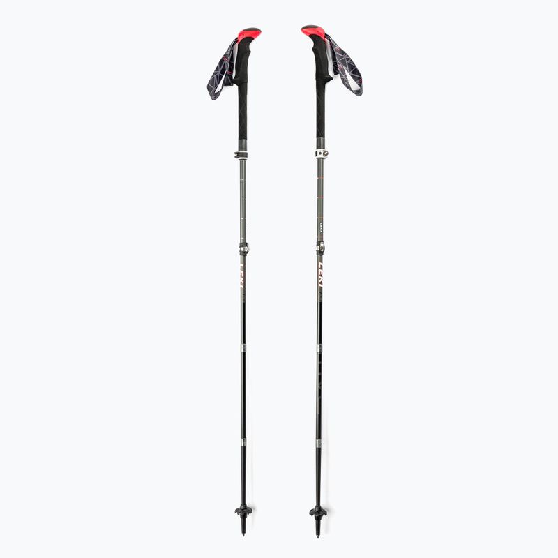 Kije trekkingowe LEKI Micro Vario Carbon czarne 65120621