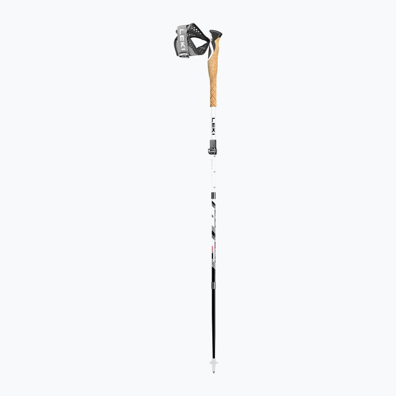 Kije biegowe LEKI Cross Trail FX Superlite white/bright red/black 2