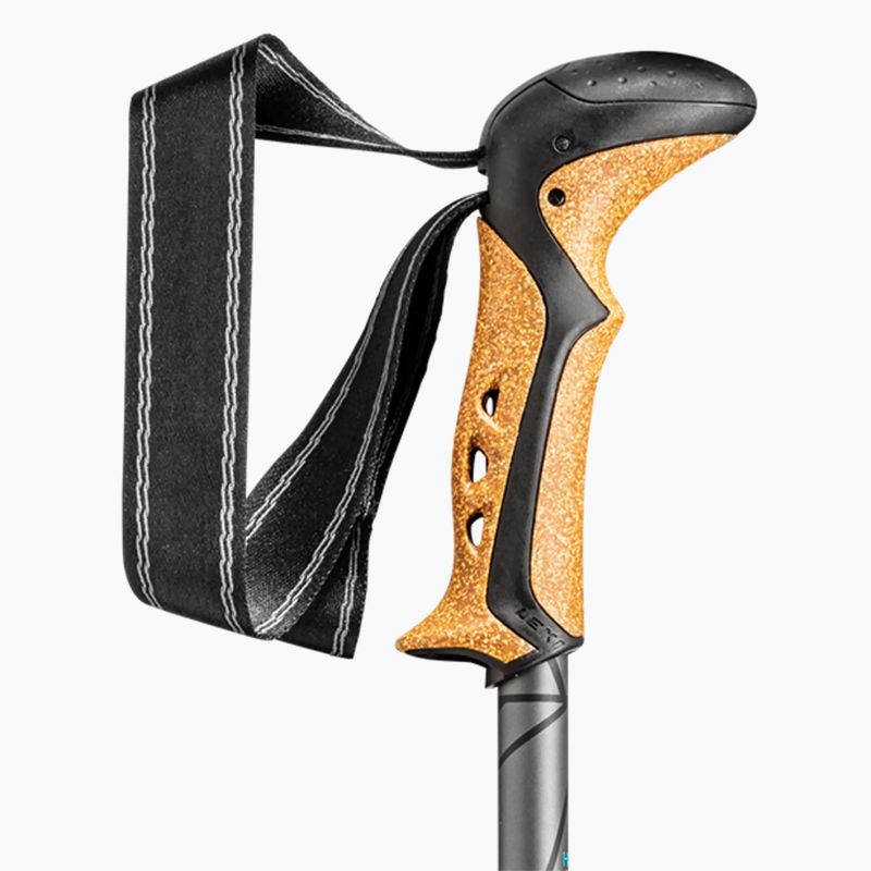 Kije trekkingowe LEKI Khumbu Lite AS black/petrol/dark anthracite 5