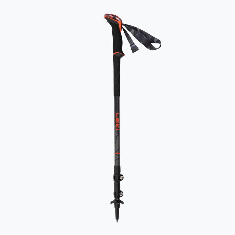 Kije trekkingowe LEKI Makalu bright red/black/dark anthracite 2