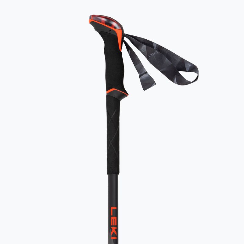 Kije trekkingowe LEKI Makalu bright red/black/dark anthracite 3