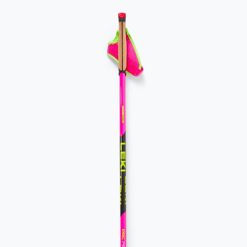 Kije do nart biegowych LEKI PRC 750 neon pink/ neon yellow/ black 2