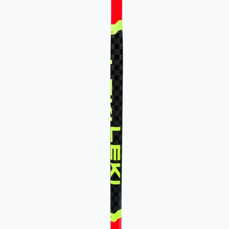 Kije narciarskie LEKI WCR SL 3D bright red/black/neon yellow 5