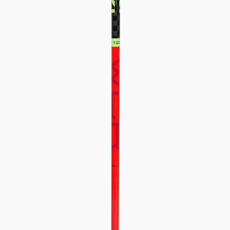 Kije narciarskie LEKI WCR TBS SL 3D bright red/black/neon yellow 4