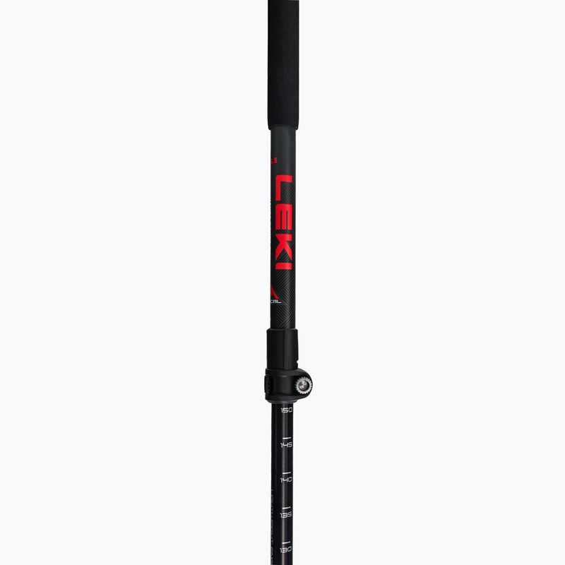 Kije skiturowe LEKI Haute Route 3 dark anthracite/dark red/black 6
