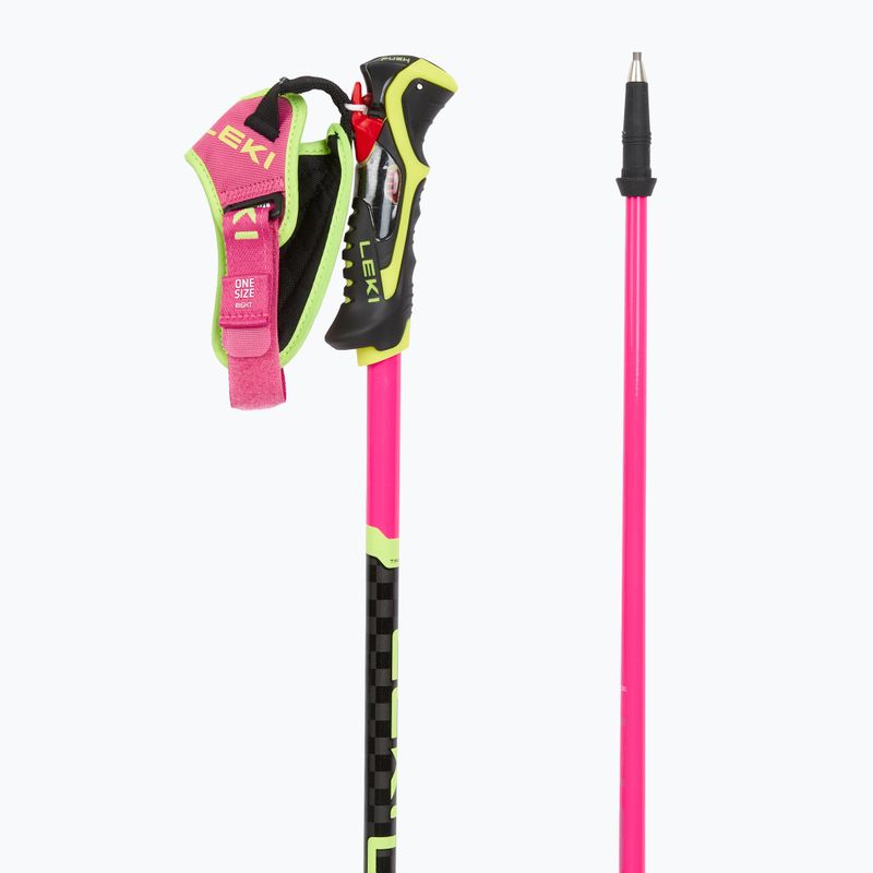 Kije narciarskie LEKI Venom SL 3D neon pink/black/neon yellow 3