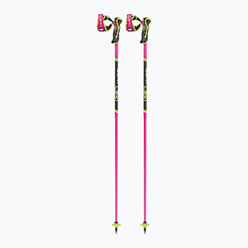 Kije narciarskie LEKI Venom SL 3D neon pink/black/neon yellow