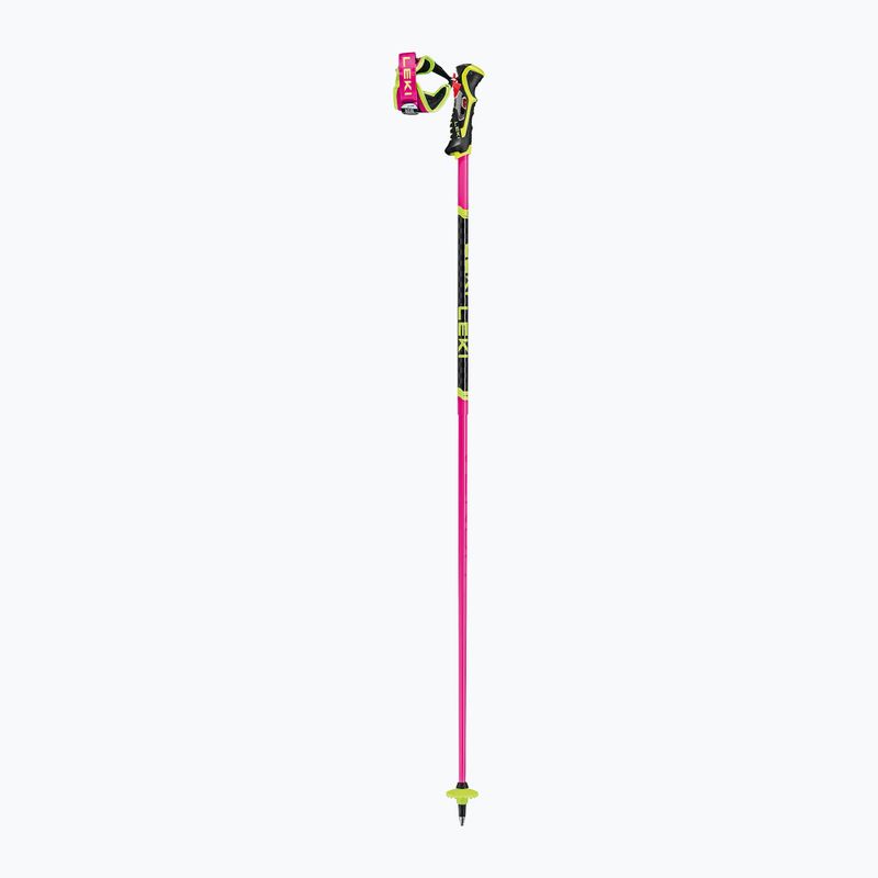 Kije narciarskie LEKI Venom SL 3D neon pink/black/neon yellow 2