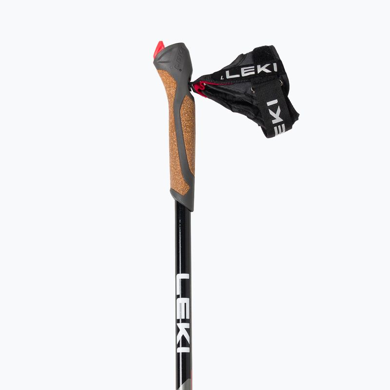 Kije nordic walking LEKI Spin czarno-srebrne 65326161 2