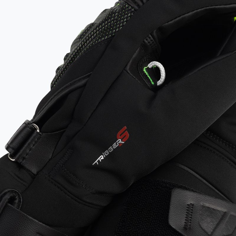 Rękawice narciarskie dziecięce LEKI Race Coach C-Tech S Junior black/ice lemon 5