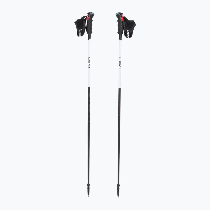 Kije narciarskie damskie LEKI Carbon 14 3D natural carbon/ white/ gold
