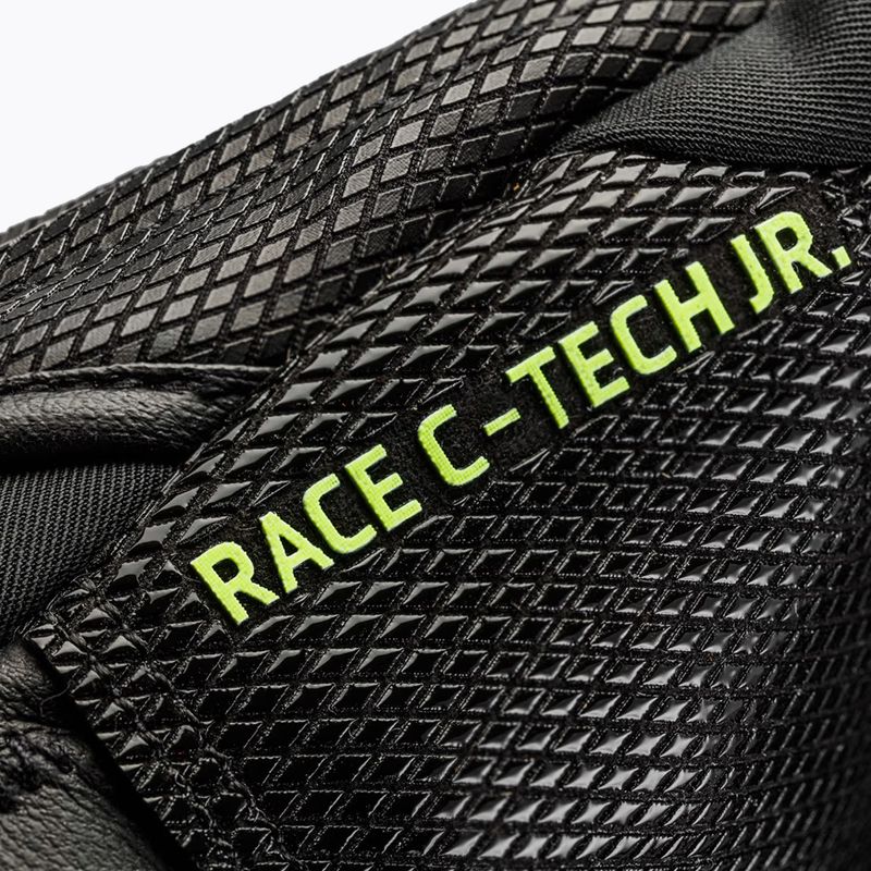 Rękawice narciarskie dziecięce LEKI WCR C-Tech 3D Junior black/ice lemon 5