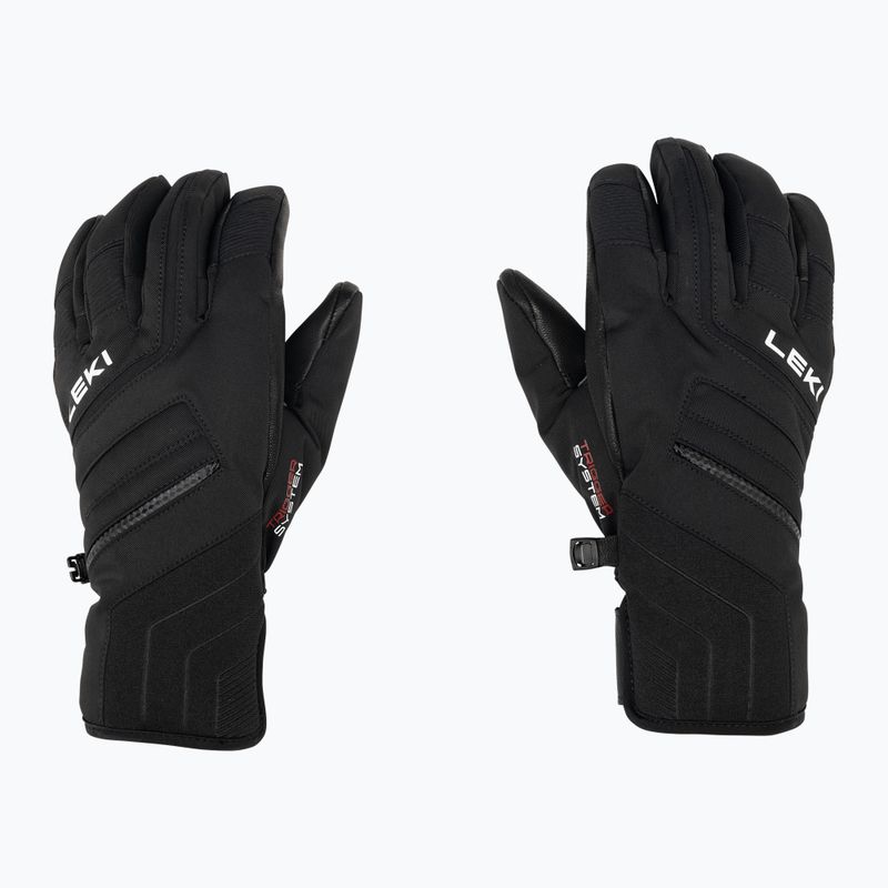 Rękawice narciarskie męskie LEKI Falcon 3D black 3