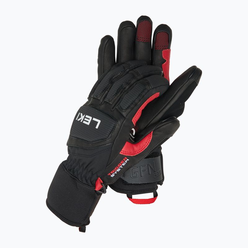 Rękawice narciarskie męskie LEKI Griffin Pro 3D black/ red/ white