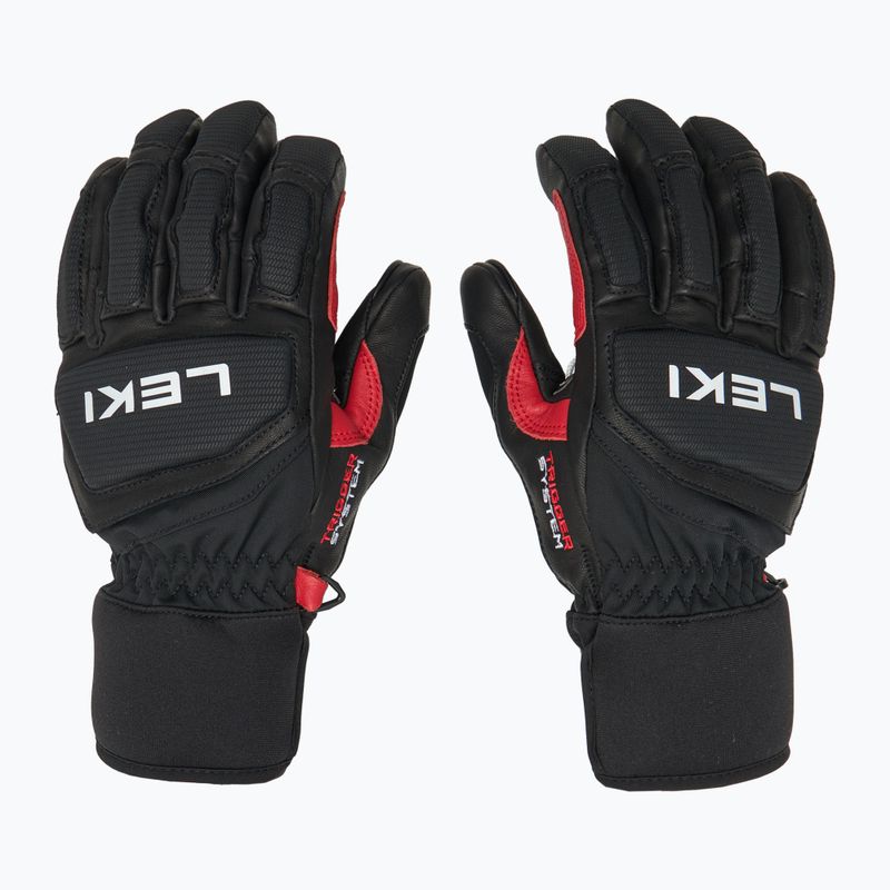 Rękawice narciarskie męskie LEKI Griffin Pro 3D black/ red/ white 3