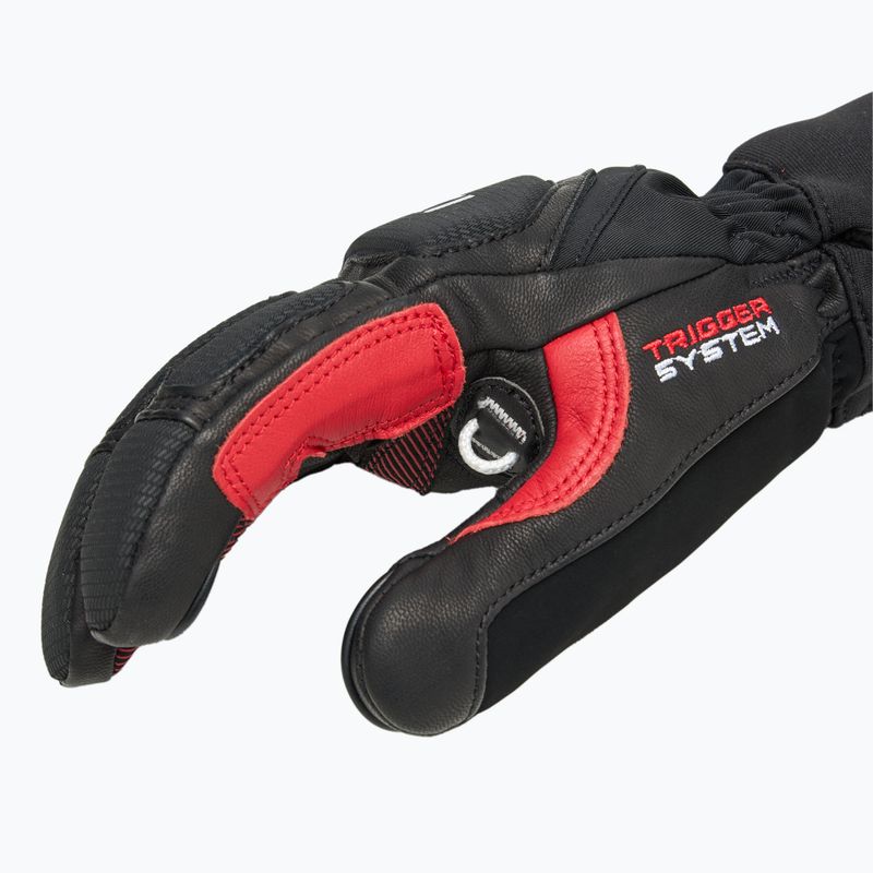 Rękawice narciarskie męskie LEKI Griffin Pro 3D black/ red/ white 4