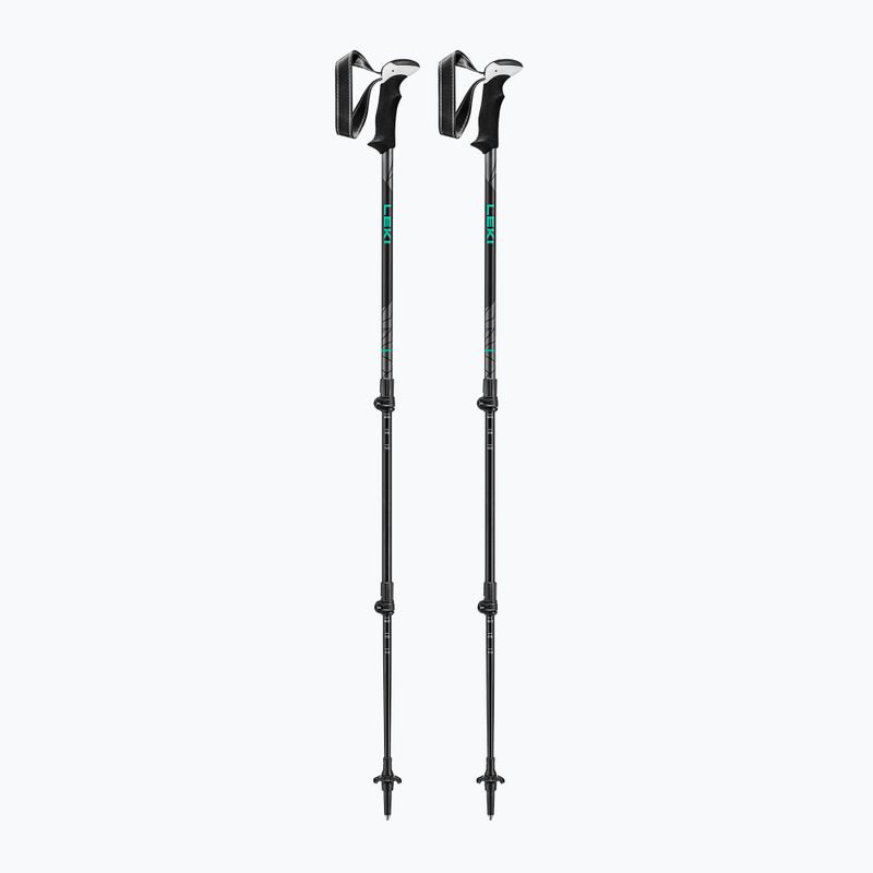 Kije trekkingowe LEKI Khumbu Pro black/blue 8