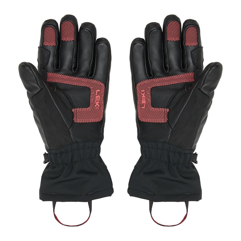 Rękawice narciarskie damskie LEKI Griffin Base 3D black/rose 2