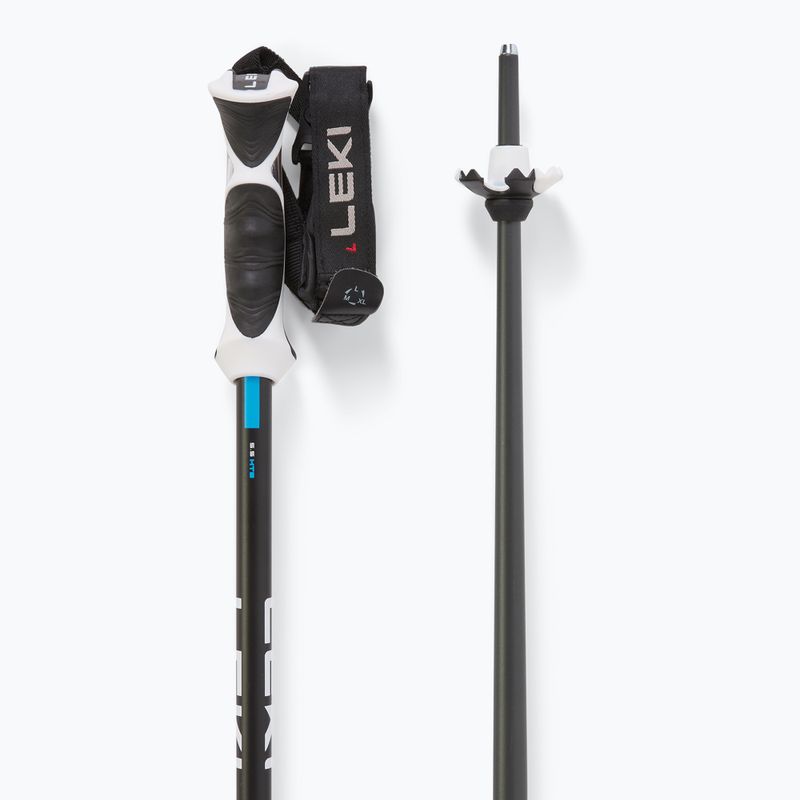 Kije narciarskie LEKI Bold Lite S dark anthracite/black/bright blue 3