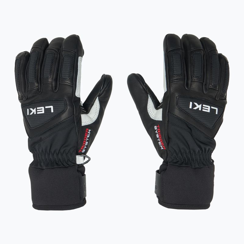 Rękawice narciarskie damskie LEKI Griffin Pro 3D black 3