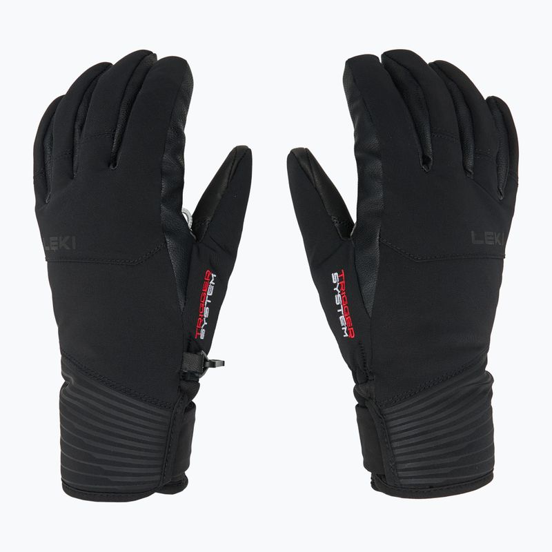 Rękawice narciarskie damskie LEKI Sparrow 3D black 3
