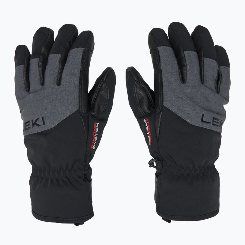 Rękawice narciarskie męskie LEKI Pegas 3D GTX black/ graphite 3
