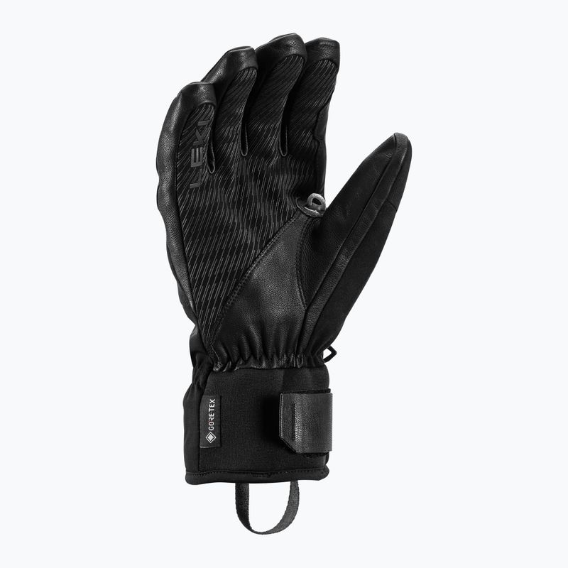Rękawice narciarskie męskie LEKI Pegas 3D GTX black/ graphite 8