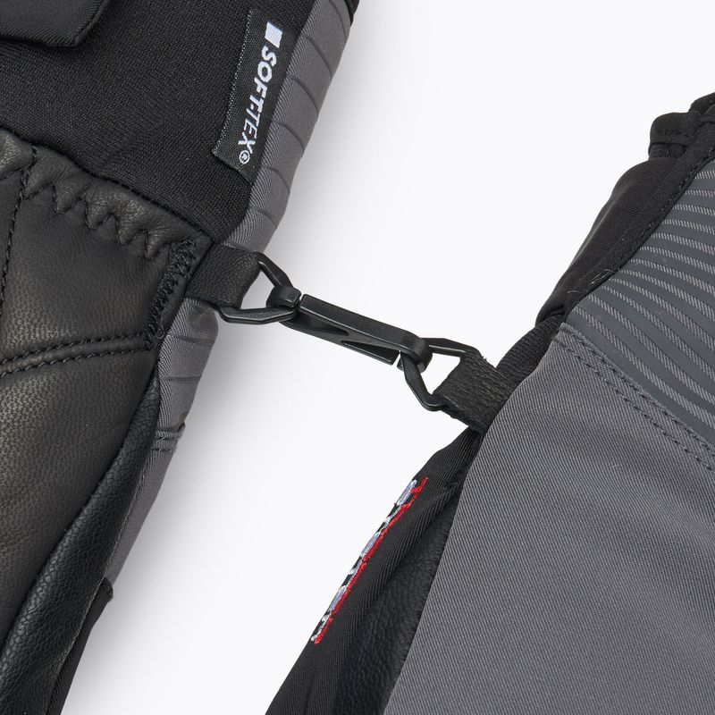 Rękawice narciarskie męskie LEKI Sparrow 3D black/ graphite 7