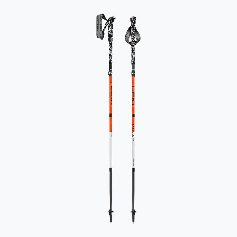 Kije trekkingowe LEKI Skysolo FX.One Carbon neonorange/white/black