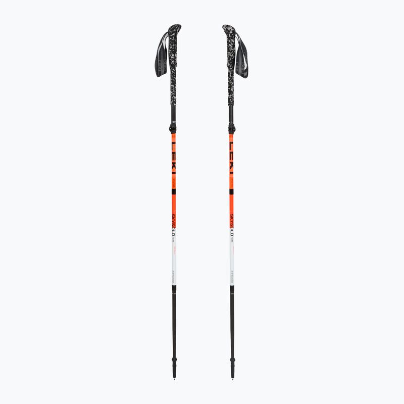 Kije trekkingowe LEKI Skysolo FX.One Carbon neonorange/white/black