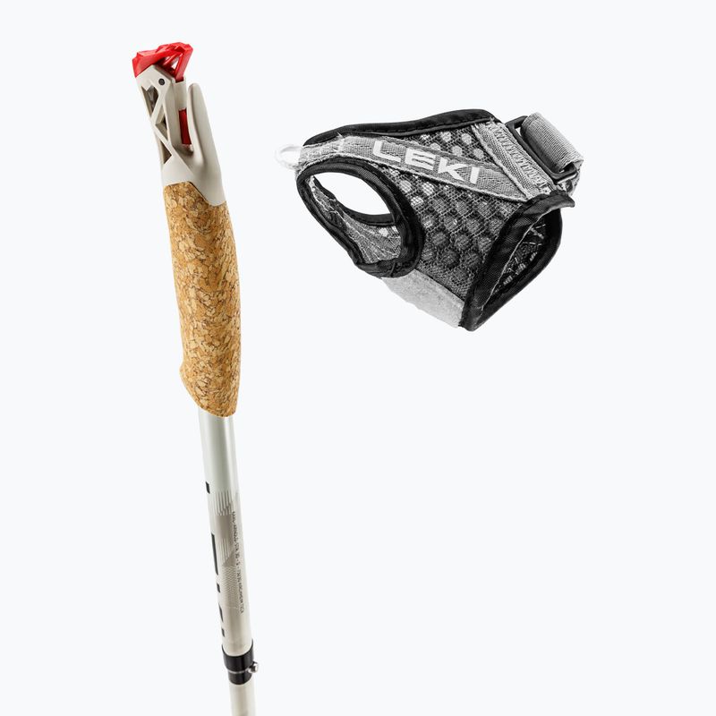 Kije do biegania LEKI Ultatrail FX.One szary 5