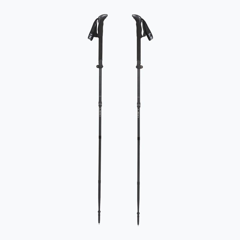 Kije trekkingowe LEKI Sherpa FX Carbon Strong black/naturalcarbon/light anthracite