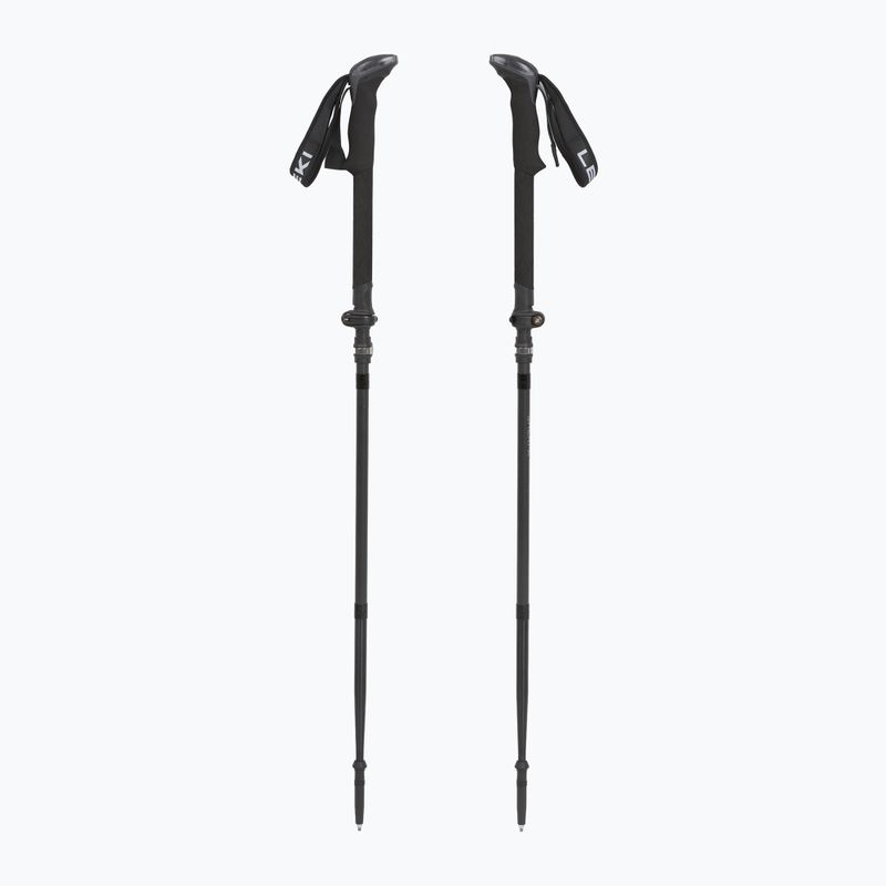 Kije trekkingowe LEKI Sherpa FX Carbon Strong black/naturalcarbon/light anthracite 5